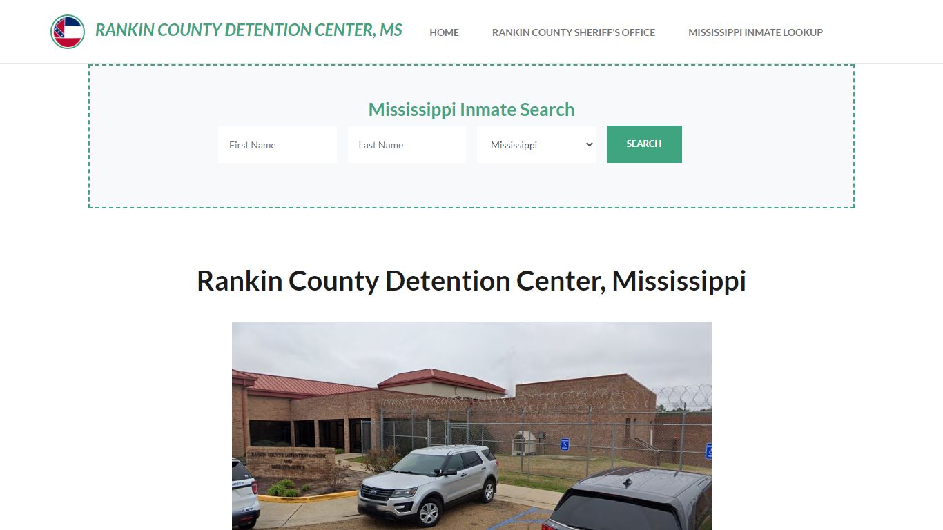 Rankin County Detention Center, MS Inmate Roster, Offender Search