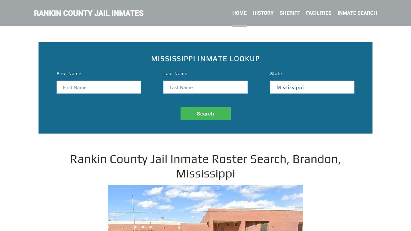 Rankin County Jail Inmate Roster Lookup, Brandon, MS